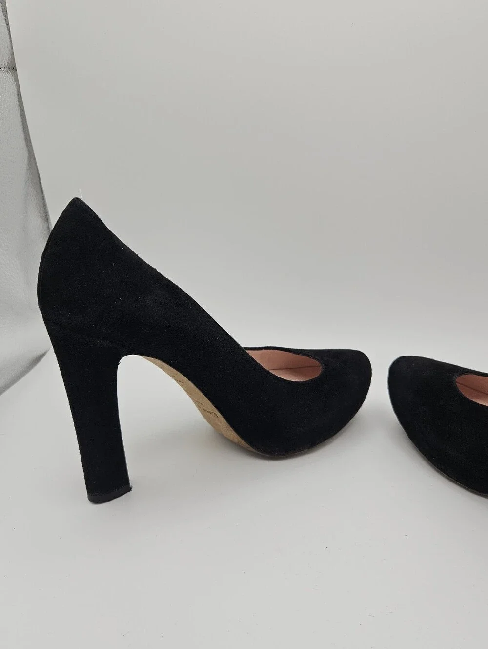 kate spade black suede